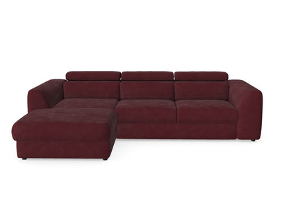 Corner sofa with sleeping function