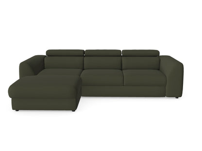 Corner sofa with sleeping function