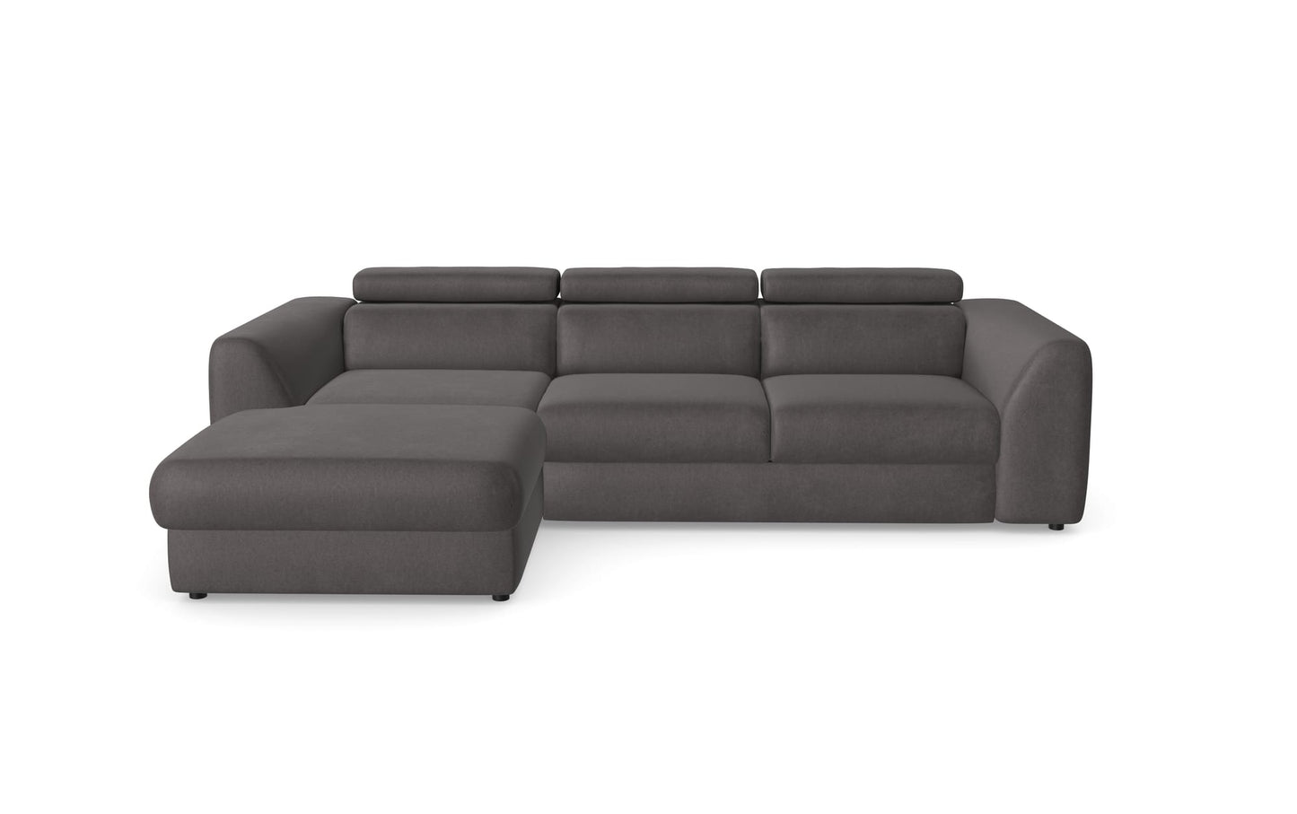 Corner sofa with sleeping function