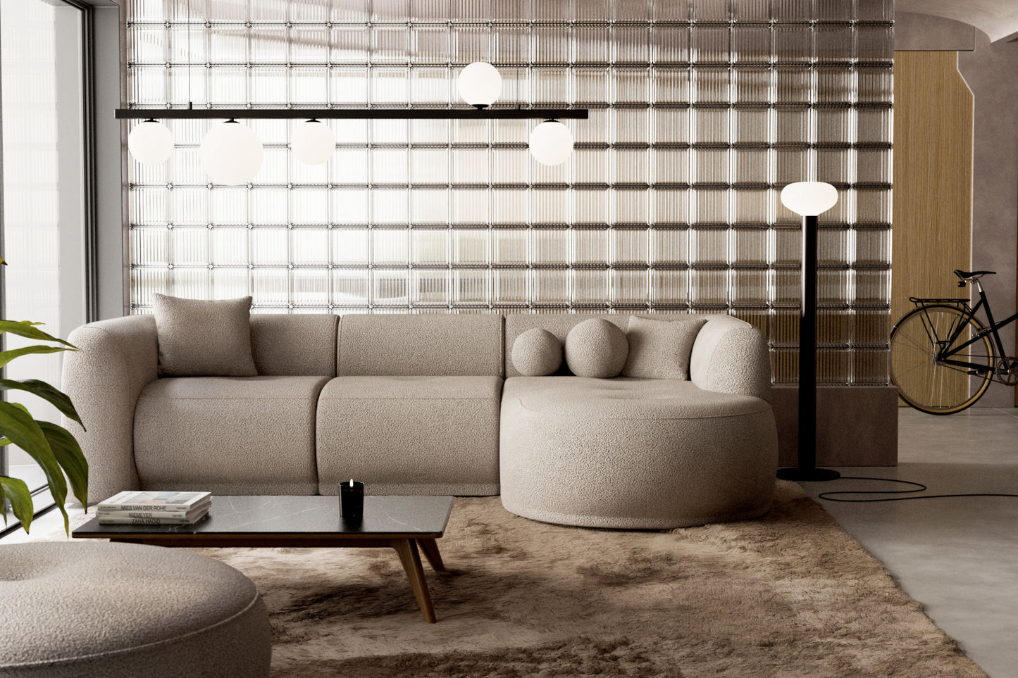 Narożnik modułowy Gio A1-1-LR prawostronny