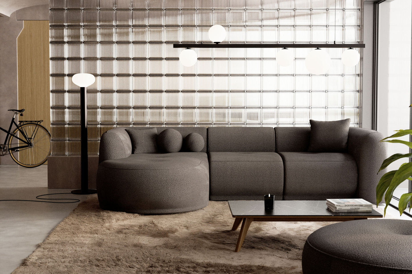 Narożnik modułowy Gio LL-1-1A lewostronny