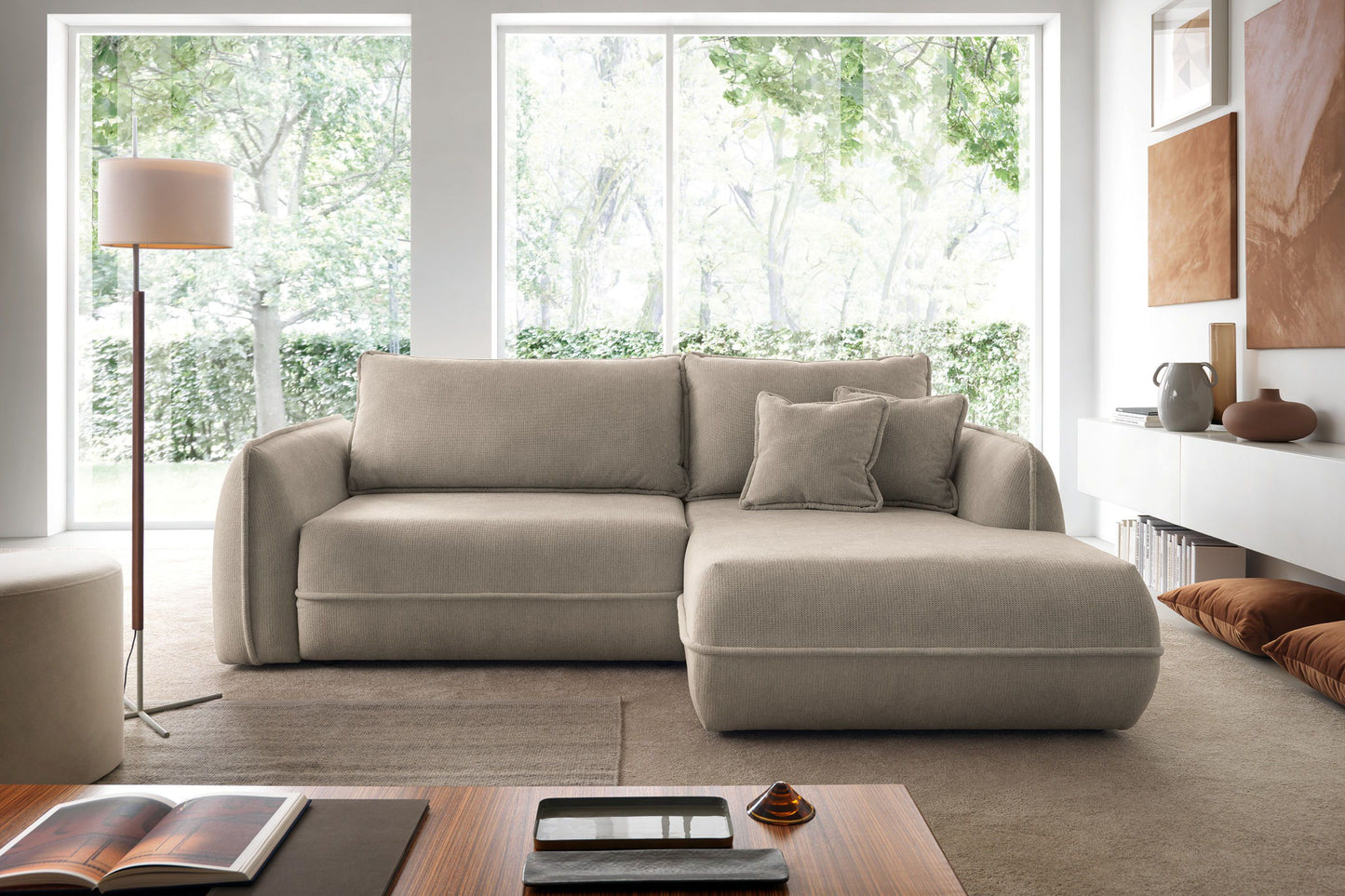 Narożnik Moho prawostronny z funkcją spania