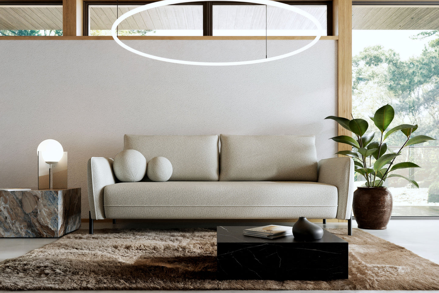 Sofa Vasco z funkcją spania